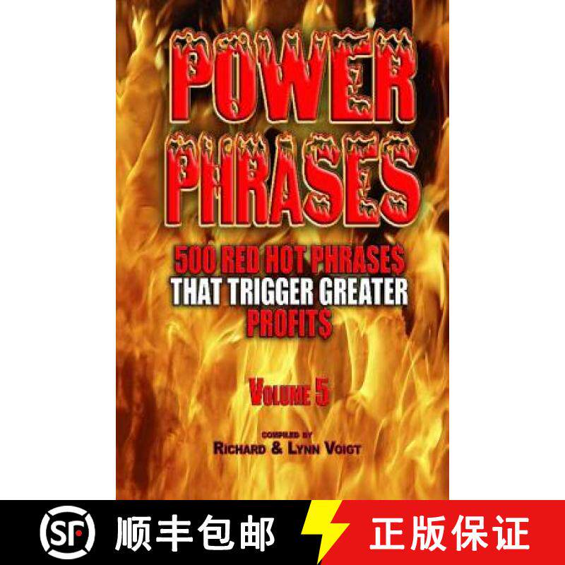 预订 Power Phrases Vol. 5: 500 Power Phrases That Trigger Greater Profits [9781940961057]