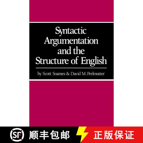 【3-4周达】精装 Syntactic Argumentation and the Structure of English (First Edition) [9780520038332]