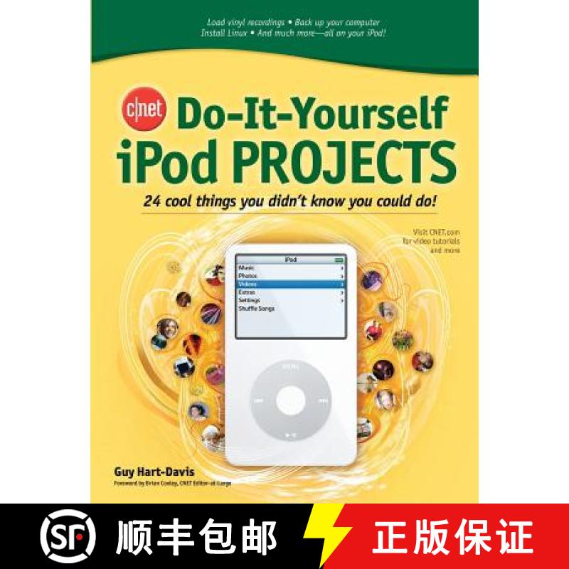 预订 Cnet Do-It-Yourself iPod Projects: 24 Cool Things You Didn't Know You Could Do! [9780072264708]