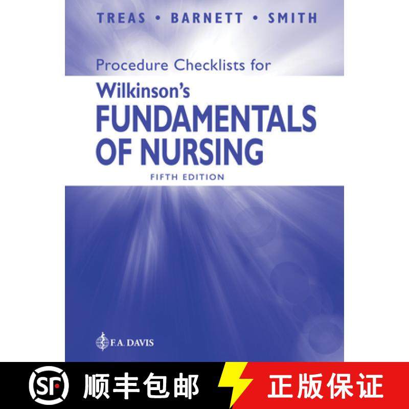 【3-4周达】Procedure Checklists for Wilkinson's Fundamentals of Nursing [9781719651493]