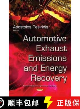 【3-4周达】Automotive Exhaust Emissions and Energy Recovery  Editor to see final proofs before it goe... [9781633214934]