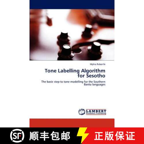 预订 Tone Labelling Algorithm for Sesotho [9783848437986]