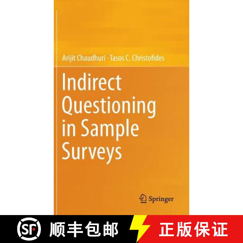 【3-4周达】Indirect Questioning in Sample Surveys [9783642362750]