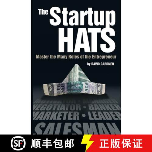 【3-4周达】The Startup Hats: Master the Many Roles of the Entrepreneur [9780692313121]