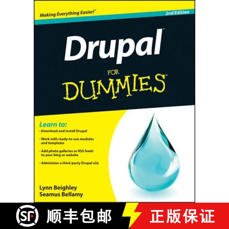 【3-4周达】Drupal For Dummies, 2Nd Edition [Wiley计算机] [9781118083482]
