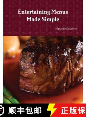 【3-4周达】Entertaining Menus Made Simple [9781304791115]