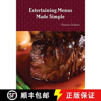 【3-4周达】Entertaining Menus Made Simple [9781304791115]