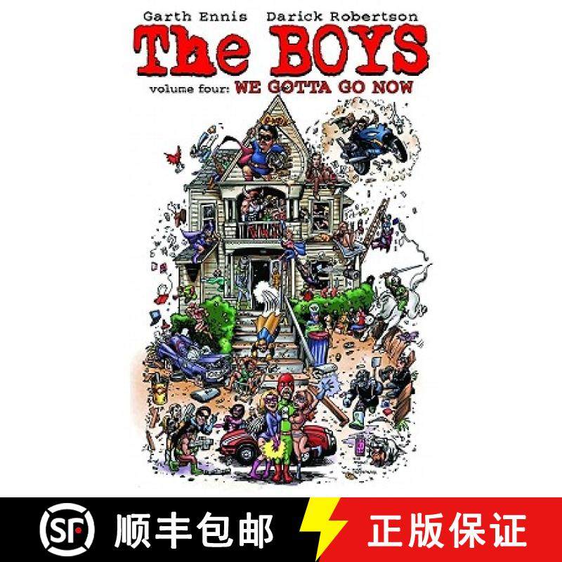 【3-4周达】The Boys Volume 4 We Gotta Go Now [9781606900352]