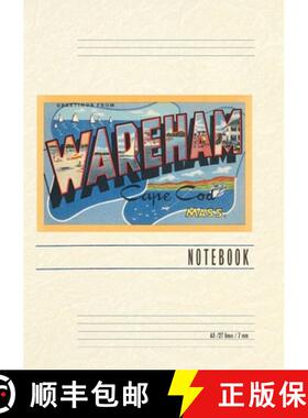 【3-4周达】Vintage Lined Notebook Greetings from Wareham, Massachusetts [9798385422456]