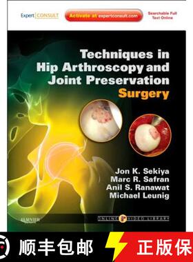 【3-4周达】Techniques in Hip Arthroscopy and Joint Preservation Surgery: Expert Consult: Online and P... [9781416056423]