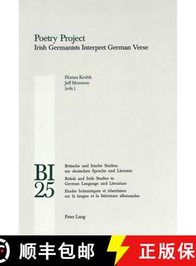 预订 Poetry Project : Irish Germanists Interpret German Verse [9783906766454]