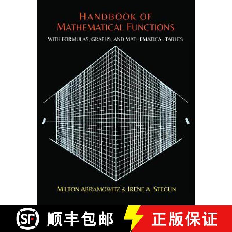 【3-4周达】Handbook of Mathematical Functions with Formulas, Graphs, and Mathematical Tables [9781614276173]