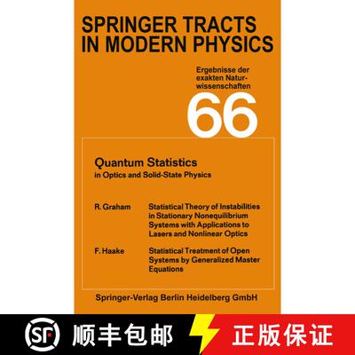 【3-4周达】Springer Tracts in Modern Physics: Ergebnisse der exakten Naturwissenschaftenc; Volume 66 [9783662394076]