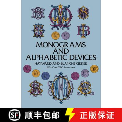 预订 Monograms and Alphabetic Devices [9780486223308]