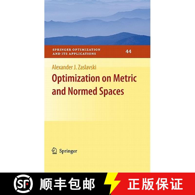 【3-4周达】Optimization on Metric and Normed Spaces [9780387886206]