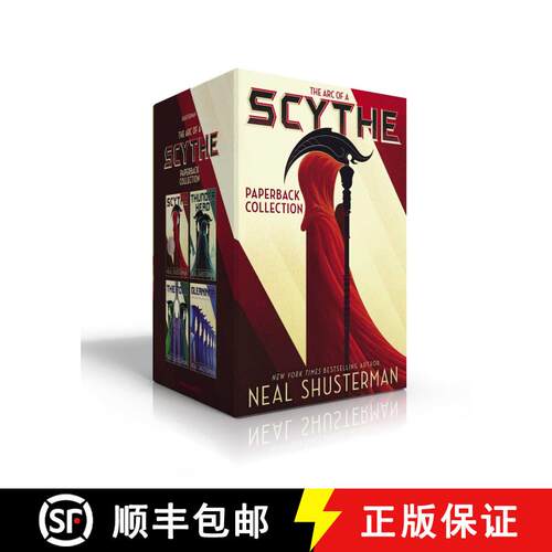 【3-4周达】The Arc of a Scythe Paperback Collection (Boxed Set): Scythe; Thunderhead; The Toll; Glean... [9781665942744]