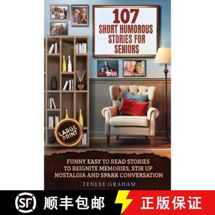SENIORS Stories Funny Easy SHORT STORIES 9798349266669 Memories S... 107 HUMOROUS FOR Read Reignite 3周达