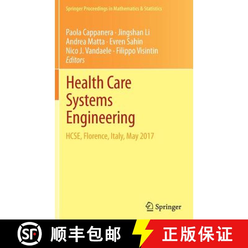 【3-4周达】Health Care Systems Engineering : HCSE, Florence, Italy, May 2017 [9783319661452]
