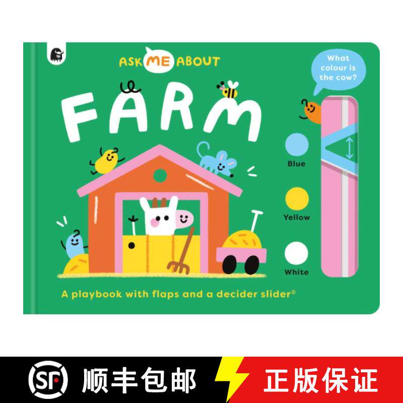 【3-4周达】Farm: A playbook with flaps and a decider slider® [9781836009979]