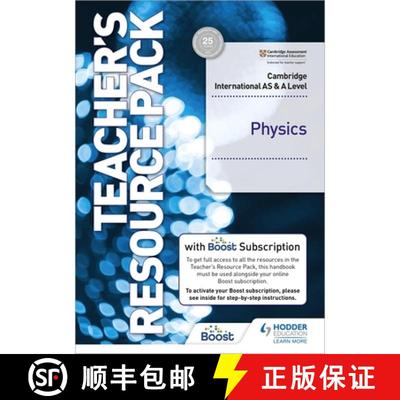 【3-4周达】Cambridge International as & a Level Physics Teacher's Resource Pack with Boost Subscripti... [9781398316775]