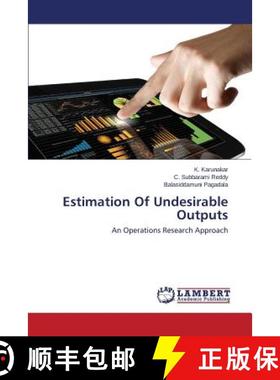 预订 Estimation of Undesirable Outputs [9783659478888]