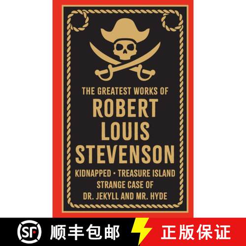 【3-4周达】精装 Greatest Works of Robert Louis Stevenson: Deluxe Hardbound Edition [9789358560732]