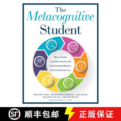【3-4周达】Metacognitive Student: How to Teach Academic, Social, and Emotional Intelligence in Every ... [9781951075033]