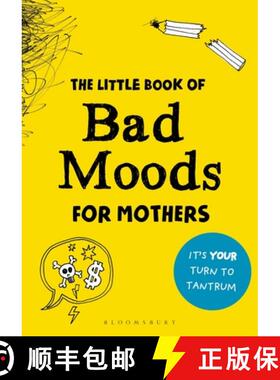 【3-4周达】The Little Book of Bad Moods for Mothers: The activity book to save you from going bonkers [9781526616807]