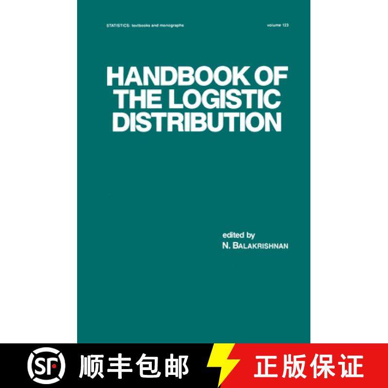 【3-4周达】Handbook of the Logistic Distribution [9780824785871]
