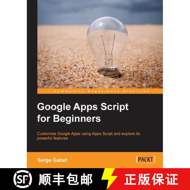预订 Google Apps Script for Beginners [9781783552177]