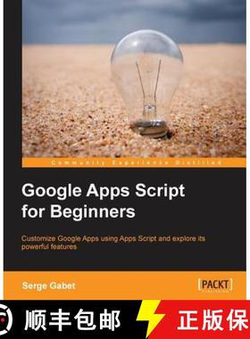 预订 Google Apps Script for Beginners [9781783552177]