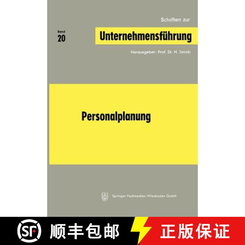 【3-4周达】Personalplanung [9783409792011]