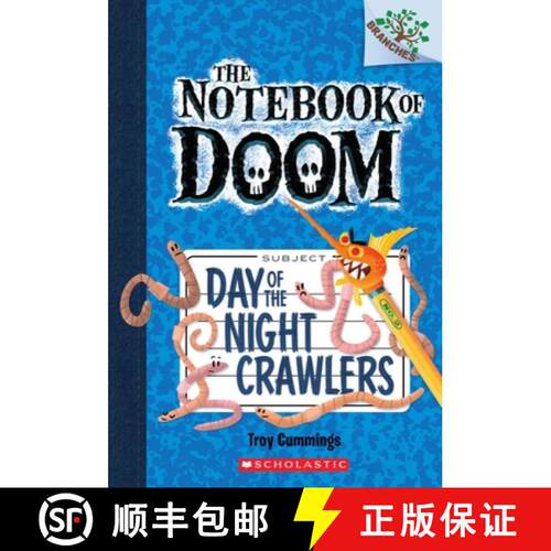 Day of the Night Crawlers: A Branches Book (The Notebook of Doom #2) [9780545493253]