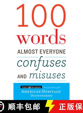 【3-4周达】100 Words Almost Everyone Confuses And Misuses [9780544791190]