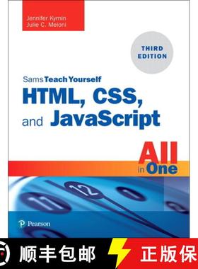 【3-4周达】Html, Css, and JavaScript All in One: Covering Html5, Css3, and Es6, Sams Teach Yourself [9780672338083]