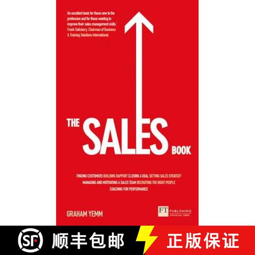【3-4周达】The Sales Book: How to Drive Sales, Manage a Sales Team and Deliver Results,  1E [9780273792918]