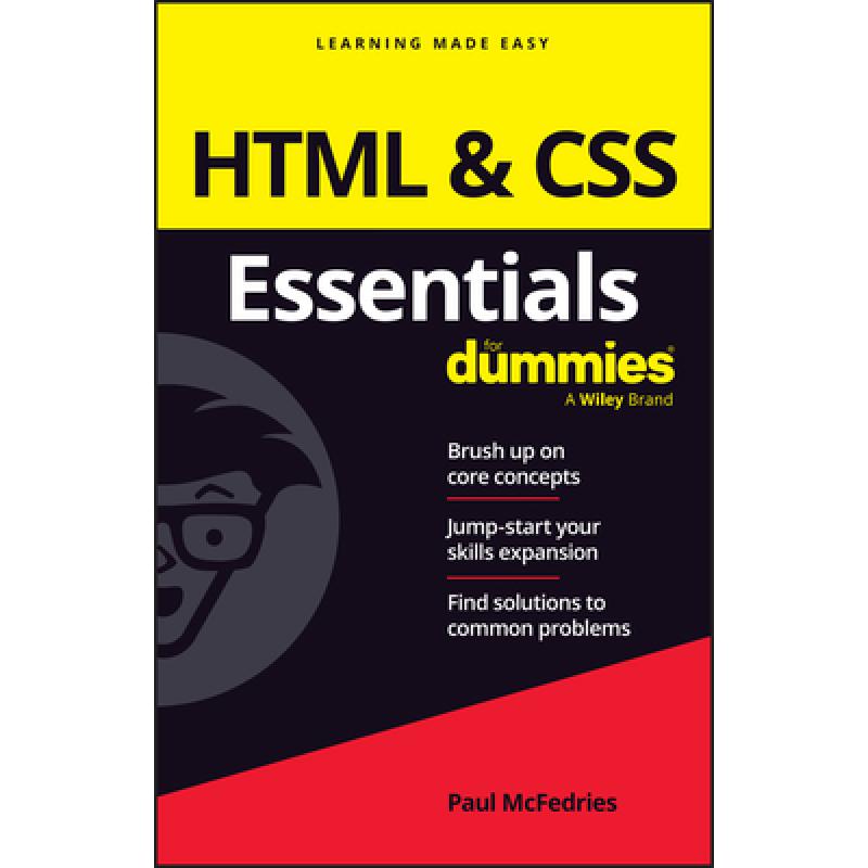 【4周达】HTML & CSS Essentials for Dummies [9781394262908]