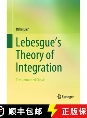 【3-4周达】Lebesgue's Theory of Integration : The Untouched Classic [9789819611683]