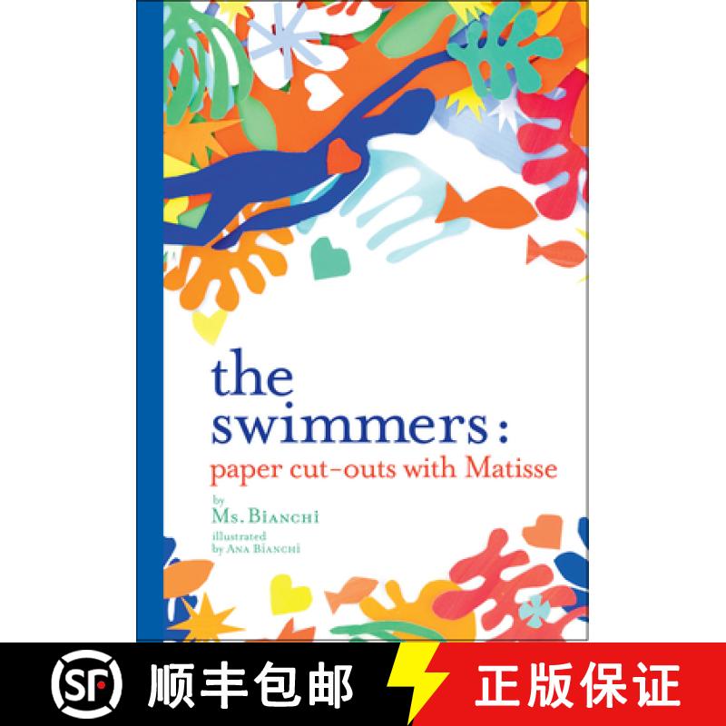 预订 Swimmers: Making Paper Cut-Outs Inspired by Henri Matisse [9781584237167]