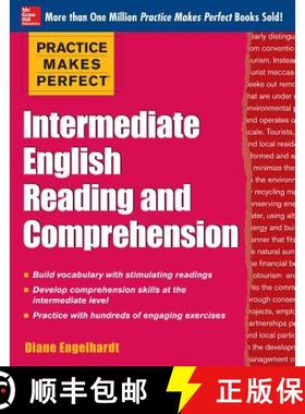 预订 Practice Makes Perfect Intermediate English Reading and Comprehension [9780071798846]