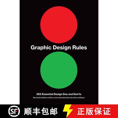 【3-4周达】Graphic Design Rules: 365 Essential Design DOS and Don'ts [9781616898762]