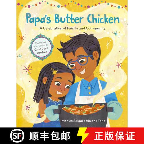 【3-4周达】精装 Papa's Butter Chicken: A Celebration of Family and Community [9781664300446]