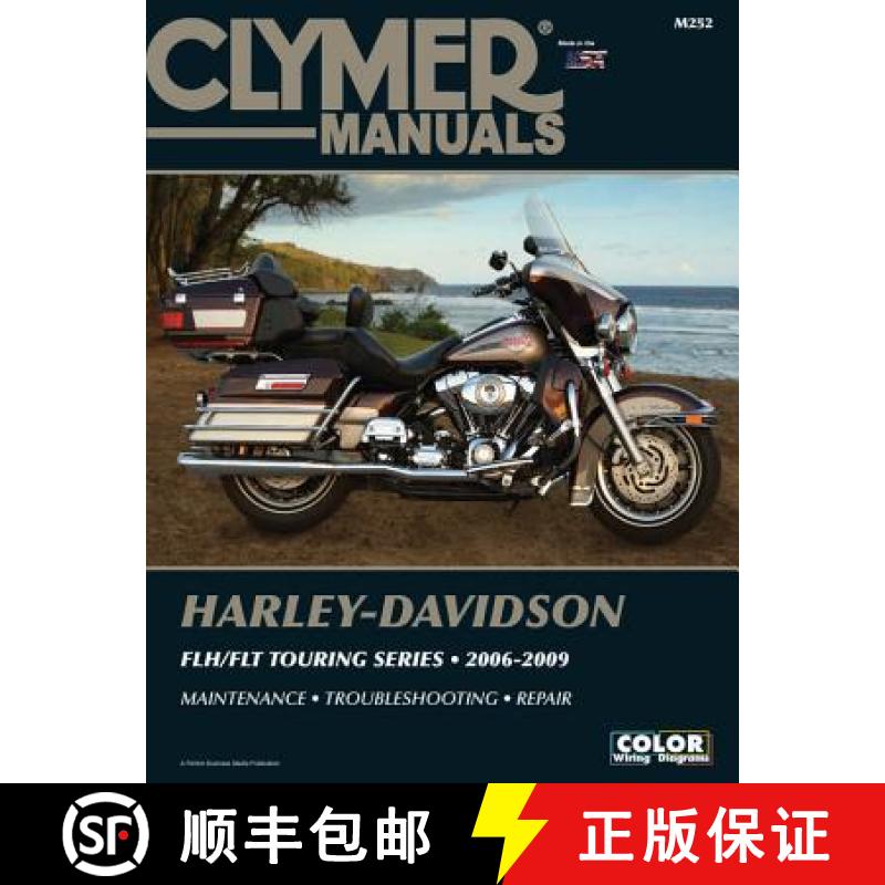 【3-4周达】Harley-Davidson Road King, Electra Glide & Screaming Eagle (2006-2009) Clymer Repair Manual [9781599693347]