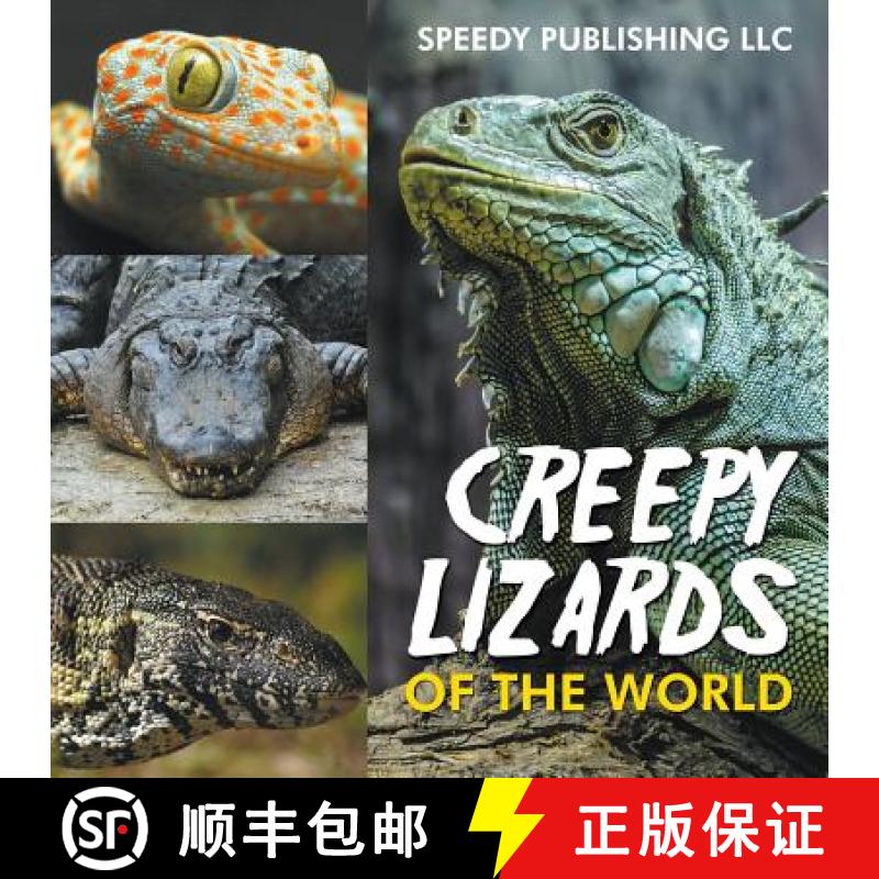【3-4周达】Creepy Lizards Of The World [9781635011012]