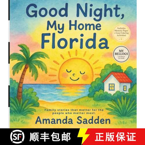 【3-4周达】Good Night, My Home Florida [9781067113865]