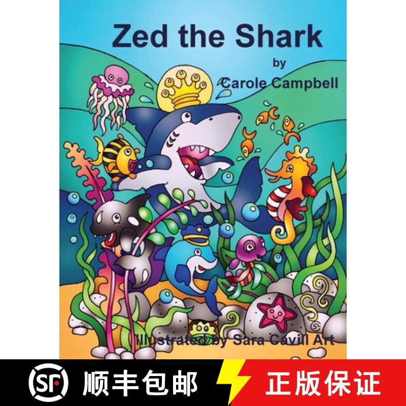 【2-3周达】Zed the Shark [9780648733409]