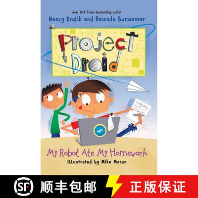 【3-4周达】精装 My Robot Ate My Homework: Project Droid #3 [9781510710207]