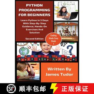 Beginners Learn For Python Guidance Step Hands... Days Programming with 4周达 9781913361747