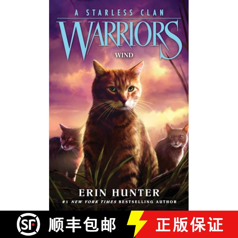 【3-4周达】Warriors: A Starless Clan #5: Wind [9780063050334]
