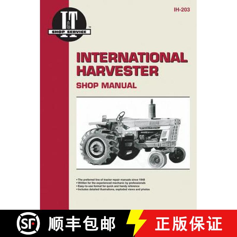 【3-4周达】International Harvester (Farmall) Gasoline Model 454-686, 70-80 Hydro & Diesel Model 454-1... [9780872883703]